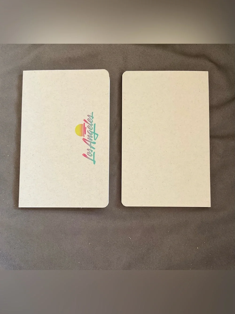 NWOT Los Angeles Beige Journal Notebook Set